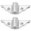 TANIQIACA 316 Stainless Steel Boat Rowlock Socket - - Mirror Finish - 1/2in Hole - Ideal for and Saltwater Marine Use view 1