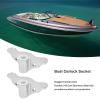 TANIQIACA 316 Stainless Steel Boat Rowlock Socket - - Mirror Finish - 1/2in Hole - Ideal for and Saltwater Marine Use view 3