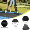 Trampoline Replacement Jumping Mat with V-Rings, Waterproof Round Jumping Mats, Bounce Safely Mat for 6/8/10/12/13/14/15/16ft Trampoline(10ft 56rings) view 2