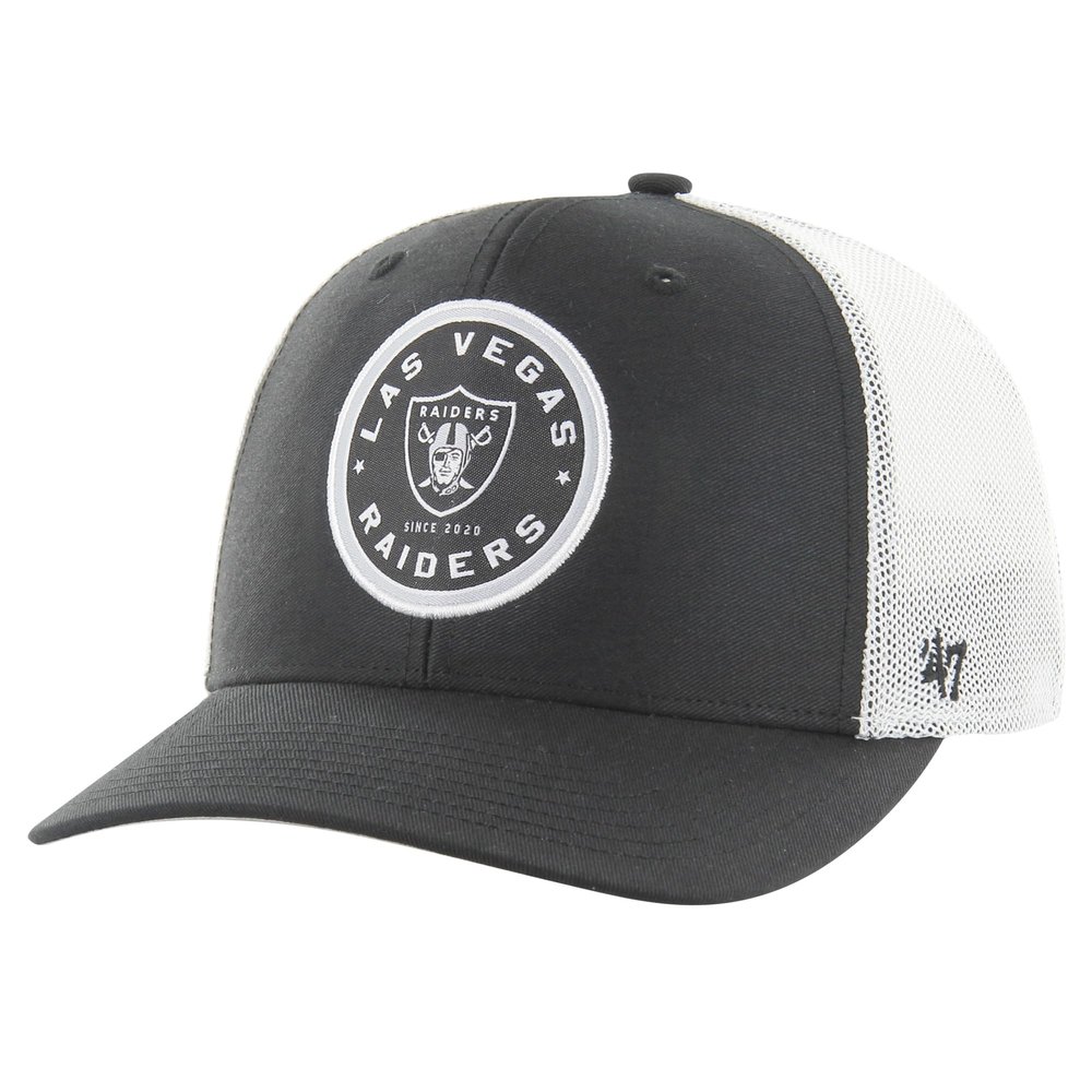 47 Men's Black Las Vegas Raiders Disclose Trophy Stretch Fit Hat
