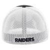 47 Men's Black Las Vegas Raiders Disclose Trophy Stretch Fit Hat view 2