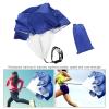 QANYEGN Training Parachute, Carry Bag Running Speed Parachute with Tunable Strap, Chute Resistance for Kids Youth and Adults (Blue) view 2