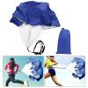 QANYEGN Training Parachute, Carry Bag Running Speed Parachute with Tunable Strap, Chute Resistance for Kids Youth and Adults (Blue) view 4