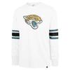 47 Men's White Jacksonville Jaguars Gridiron Premier Brex Long Sleeve T-Shirt view 2