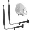 Topyond Car Roof Box Wall Mount Rack Foldable Telescopic Load Bearing Kayak Storage Hooks Hanger Paddle Board Racks, Surfboard Holder for Canoes Surfboard Indoor and Outdoor Storage view 4