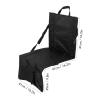 DriKou Stadium Seats, Bleacher Chairs with Back and Cushion Oxford Cloth, Bleacher Cushions for Camping Outdoor Festivals Stadiums Sporting Events (Black) view 2