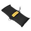 Flashpoint 15 lbs Water-Resistant Cordura Nylon Saddle Shot Bag, Black view 3