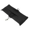 Flashpoint 15 lbs Water-Resistant Cordura Nylon Saddle Shot Bag, Black view 4