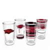Tervis Arkansas Razorbacks - Assorted Made in USA Double Walled Insulated Tumbler Travel Cup Keeps Drinks Cold & Hot, 16oz 4pk, Classic view 1