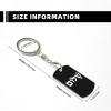 Wxenaiedk Shalom Keychain For Rectangle Carabiner With Keyring Clips For Car Keys view 4