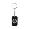 Wxenaiedk Viking Vegvisir Compass Keychain For Rectangle Carabiner With Keyring Clips For Car Keys view 1