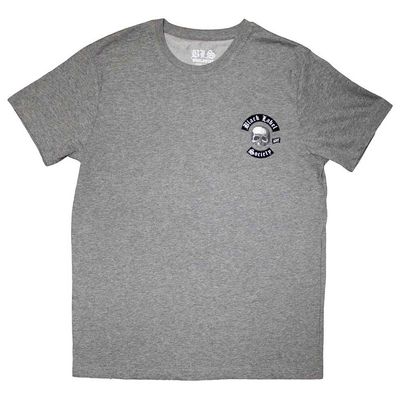Men's Black Label Society Mini Skull Logo T-Shirt Small Grey