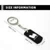 Wxenaiedk Lhasa Apso Keychain For Rectangle Carabiner With Keyring Clips For Car Keys view 4