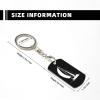 Wxenaiedk Silhouette Of Sailboat Vehicles Keychain For Rectangle Carabiner With Keyring Clips For Car Keys view 4