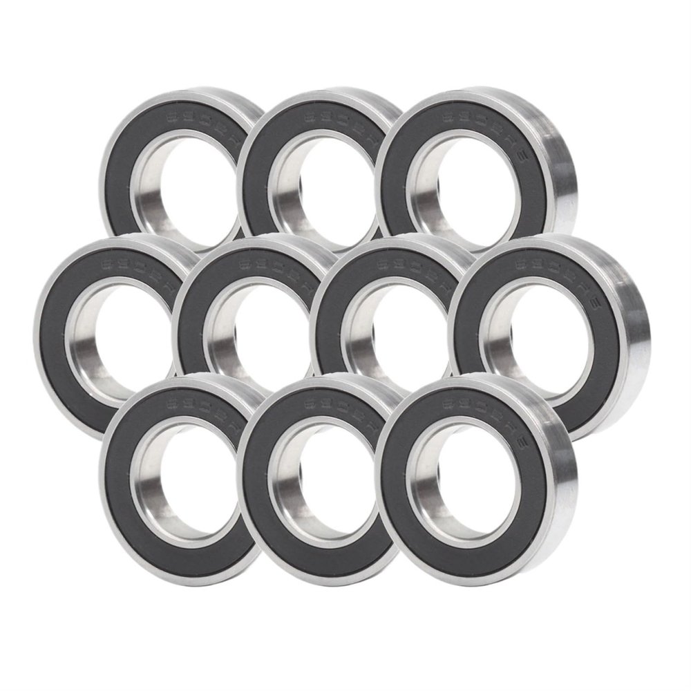 6902-2RS Bearing 15 * 28 * 7 mm ABEC-5 15 28 7 6902RS Bearings for Bicycle Hub Front Rear Hubs Wheel