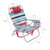 Banana Boat Folding Beach Chair Lightweight Backpack Chairs for Adults 5-Position with Lay Flat Outdoor Heavy Duty Beach Chair, Red (1 PK) view 2