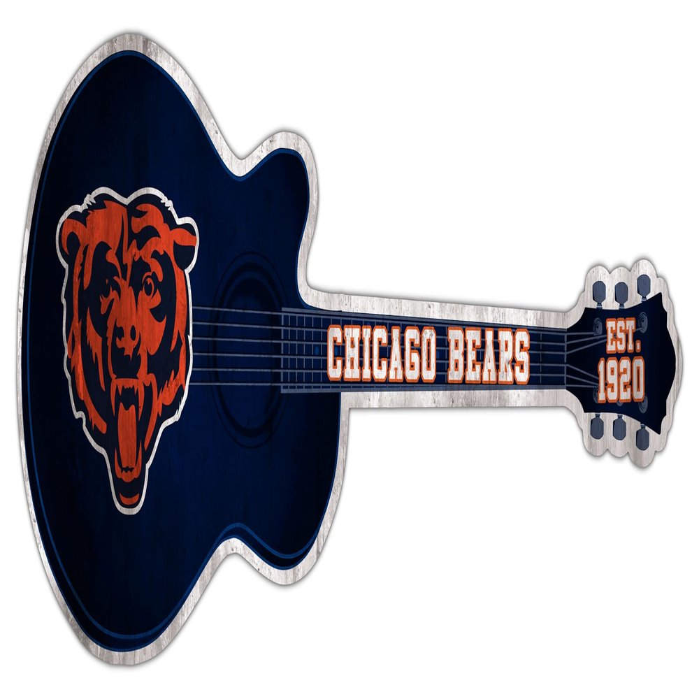 Fan Creations NFL Chicago Bears 24" Guitar Cutout