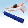 XHTLLO 7FT Suede Folding Balance Beam, Gymnastics Training Equipment with Stainless Steel Feet, Stable for Beginners, 2.2m Extended Length, 5kg Weight, Wood Fabric Surface view 3