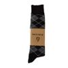 Eco Treasures Market Groomsmen Socks - Usher Gift, Proposal Box, Best Man Gift, Funny Novelty Socks, Premium Bamboo Black Argyle view 4