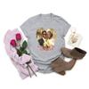 Custom T-Shirts for Men and Women Design Your Own Personalized Shirt with Text Image Logo Customizable Front and Back Print Soft Cotton Tee view 2