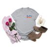 Custom T-Shirts for Men and Women Design Your Own Personalized Shirt with Text Image Logo Customizable Front and Back Print Soft Cotton Tee view 4