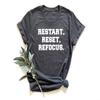 Custom T-Shirts for Men and Women Design Your Own Personalized Shirt with Text Image Logo Customizable Front and Back Print Soft Cotton Tee Heather Dark Gray view 3