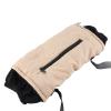 Windproof Suede Hand Muff - Rechargeable Heat Packs for Winter Outdoor Activities view 2
