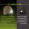 POWERCAP LED Hat Light 150 Lumens Rechargeable Fleece Beanie with Bright Built-in Headlamp Waterproof LED Warm One Size Cap (US, Alpha, One Size, Knit Olive Green) view 2