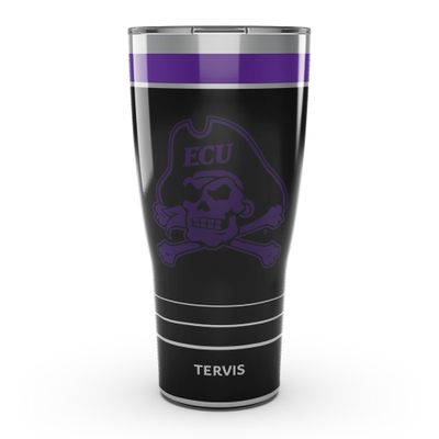 Tervis Traveler East Carolina Pirates - Night Game Triple Insulated Tumbler Travel Cup Keeps Drinks Cold & Hot, 30oz, Stainless Steel