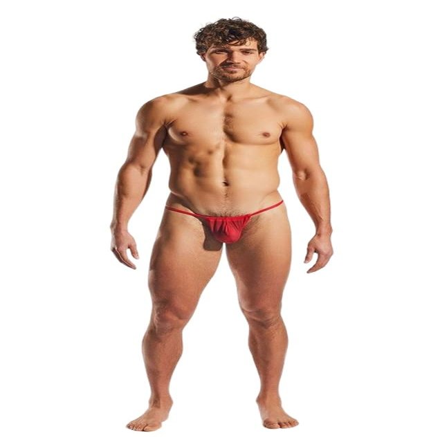 Cocksox Men's Mesh Pouch Slingshot, CX14ME, Rose, XL