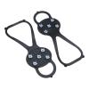 Ice Cleats Snow Traction Cleats Crampons 5 Teeth Slip Shoe Grippers Snow Shoes Spikes Claw Climbing Hiking Covers view 3