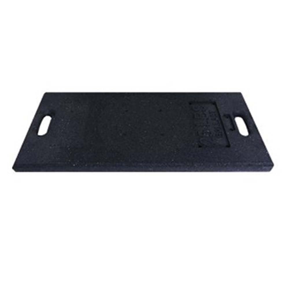 Plasticade Heavy Duty Recycled Rubber Aircraft & Boating Ballast Weight (25 lbs.) to Center Cargo Hold, Durable Against Weather, Low Profile, Stackable, 14" W x 30" L x 1.8" H, Made in the USA
