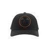 Edmonton Oilers NHL Officially Licensed Adjustable Snapback Hat Dakota Element Black view 2