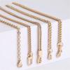 FURUIM2024M Bag Straps 90/100/110/120cm Metall Verlngerung Kette Unterarm Crossbody Schultergurt Ersatz Tasche Gurt Zubehr Hochwertige Taschenkette Mit Schulterriemen Adjustable Bag Straps(90cm) view 3
