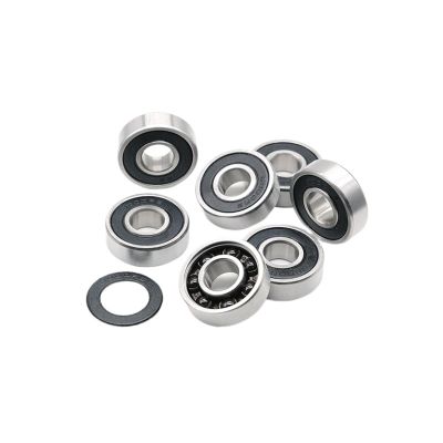 GJREUUF 6000 Ceramic Bearing 10x26x8 Mm ABEC-7 (2 PCS) Bottom Brackets & Spares 6000RS Si3N4 Ball Bearings