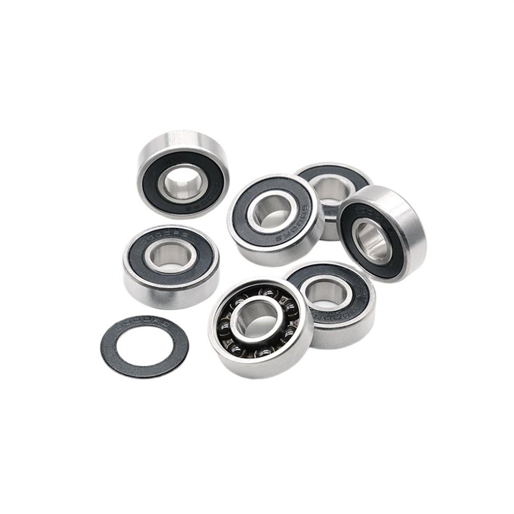 GJREUUF 6000 Ceramic Bearing 10x26x8 Mm ABEC-7 (2 PCS) Bottom Brackets & Spares 6000RS Si3N4 Ball Bearings