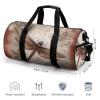 Gym Bag Dragonfly Animal Duffel Bag for Men Women Overnight Bag with Shoe Compartment Workout Bags view 2