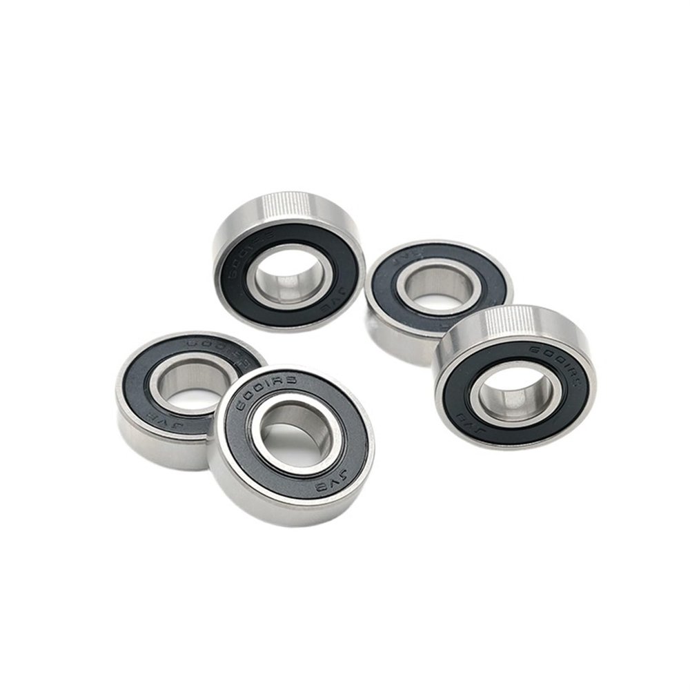 GJREUUF 6001-2RS Bearing ABEC-5 (10PCS) 12x28x8 mm Sealed Deep Groove 6001 2RS Ball Bearings 6001RS 180101 RS