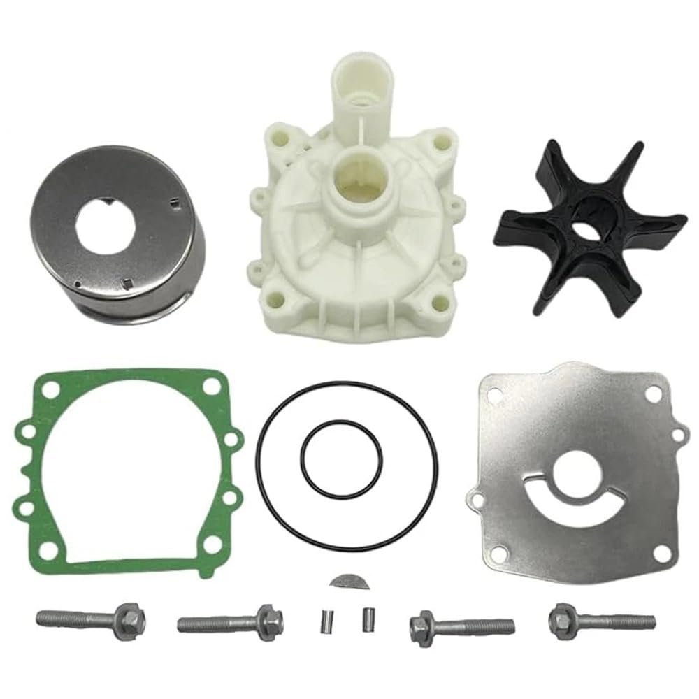 FyJcBdd 61A-W0078 Water Pump Impeller Repair Kit with housing for 2&4-stroke150 175 200 250 HP Outboard 61A-W0078-01-00 Parts
