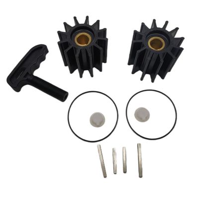 FyJcBdd 17000K 2 *Pair of Impeller Kits Replaces Sherwood Cummins Caterpillar with Puller 3802444 1W5664 Parts