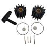 FyJcBdd 17000K 2 *Pair of Impeller Kits Replaces Sherwood Cummins Caterpillar with Puller 3802444 1W5664 Parts view 1