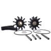 FyJcBdd 17000K 2 *Pair of Impeller Kits Replaces Sherwood Cummins Caterpillar with Puller 3802444 1W5664 Parts view 2