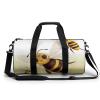 Gym Bag Honey Animal Duffel Bag for Men Women Overnight Bag with Shoe Compartment Workout Bags view 1