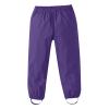 Kids Splash Rain Pants for Boys Girls Windproof Breathable Cozy-Dry Mud Elastic Trousers Reflective (Purple, 1-2 Years) view 3