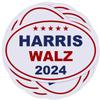 10 Pack Harris Walz 2024 Stickers Kamala Harris Tim Walz (Waltz) President 2024 Reflective Vinyl Sticker Laptop Decal Car Bumper Window Waterproof Sticker view 1