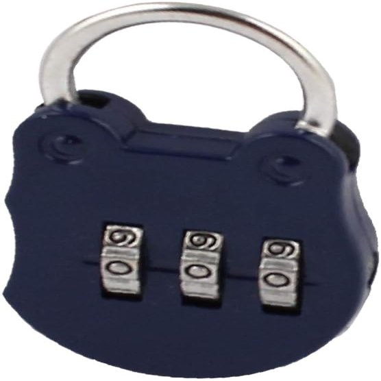Suitcase Travel Security Lock Codes Lock, Mini Suitcase Luggage 3 Digit Combination Security Password Lock Padlock