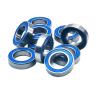 GJREUUF 6801-2RS Bearing 10PCS 12x21x5mm RC Motor Double Sealed Blue Thin Section Miniature 6801 RS Ball Bearing 6801 2RS