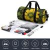 Gym Bag A Yellow Flower Duffel Bag for Men Women Overnight Bag with Shoe Compartment Workout Bags view 4