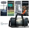 Gym Bag Cloud Forest Duffel Bag for Men Women Overnight Bag with Shoe Compartment Workout Bags view 3
