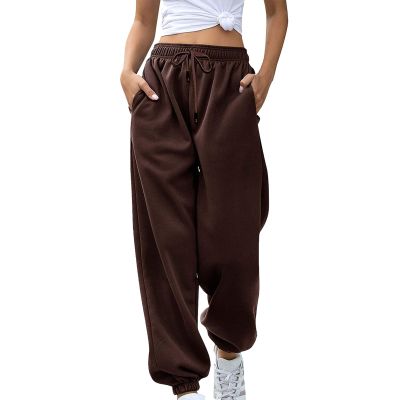 Orders,Prime Today's Deals,2024 Cinch Bottom Sweatpants Women Casual High Waisted Pockets Joggers Sport Workout Active Baggy Lounge Trousers,1-C,Xx-Large